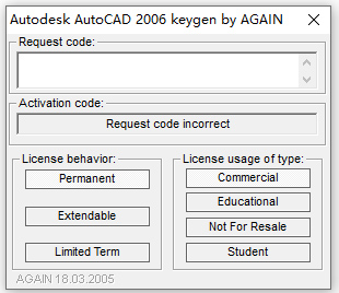 cad2006中文激活版