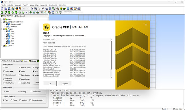 计算流体动力学cfd仿真软件Cradle CFD 2025.1