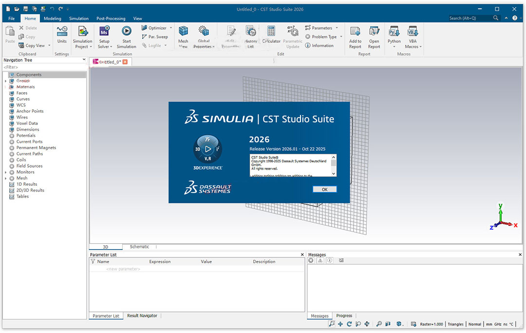 cst studio suite 2026 SP1 64位