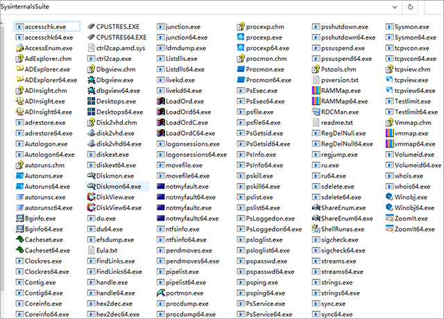 windows sysinternals工具集