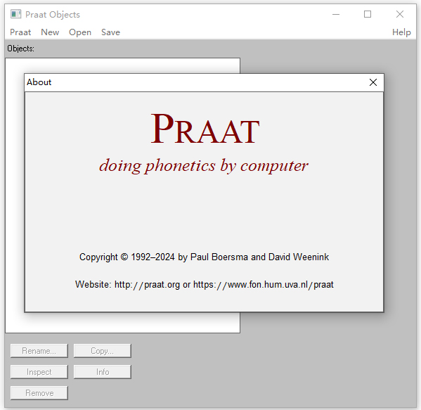 praat语音分析软件