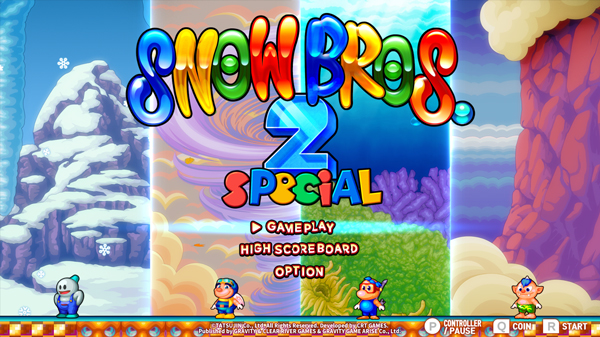 雪人兄弟2街机游戏电脑版