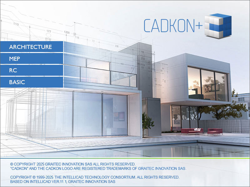 工程CAD软件Graitec CADKON+ 2027