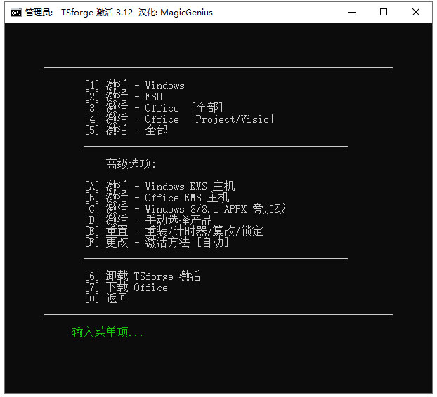 tsforge activation